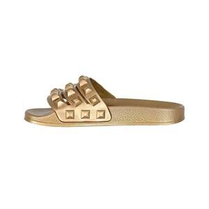 NEW CARMEN SOL women's carmensita slides in gold